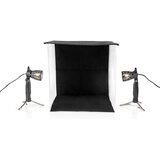 Nedis SKT010WT - LED Prenosno fotosudio 2xGU10/5W/230V | Eponuda.com
