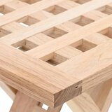 Kava Stol Smeđa 33 x 33 x 40,5 cm Masivni drvo orah | Eponuda.com