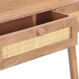  Konzolni stol 100 x 35 x 76 cm od masivnog drva manga | Eponuda.com
