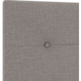  LED Naslon za glavo Taupe 100 cm Tkanina, (22067222) | Shoptok.si
