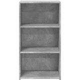 vidaXL Komoda betonsko siva 50x41x93 cm inženirski les | Shoptok.si