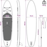 SUP Daska s Mjestom 2-u-1 TRITON 335 x 76 x 15 cm Plava za | shoptok.hr