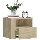  Zidni noćni ormarići 2 kom boja hrasta sonome 45x30x35 cm | shoptok.hr