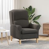 vidaXL Ergonomski naslanjač Temno siva | Shoptok.si