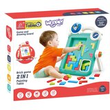 Woopie dvostrana ploča za crtanje, igra Tetris 2u1, narančasta | shoptok.hr