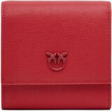 Pinko Majhna ženska denarnica Flap Wallet PE 25 PCPL 104355 A29P Rdeča Cene