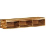 Maison Chic Stenska TV omarica - TV stojalo - Televizijska omarica 100x30x19 cm trden akacijev les, (21701289) | Shoptok.si