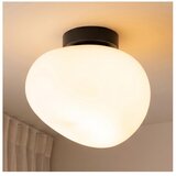 Brilagi Plafonsko svetlo PEBBLES 1xE27/40W/230V Ø 20 cm crna | Eponuda.com