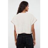 Trendyol Taş Care Collection Crop Crew Neck Knitwear Sweater | shoptok.hr