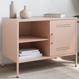  The Living Store TV omarica roza 68x39x50,5 cm jeklo - TV Omarica, (21508193) Cene
