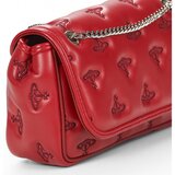 Vivienne Westwood Torbe za čez ramo CHAIN CROSSBODY PURSE Rdeča | Shoptok.si