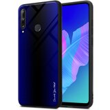  Ohišje, združljiv s Huawei - Stripe Optics v kobaltu vijolični - zaščitni pokrov iz silikona TPU in hrbet iz kaljenega stekla, (20573897) | Shoptok.si