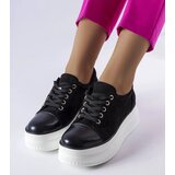 Gemre Black platform sneakers Pascaline | Shoptok.si