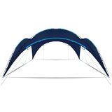  Šator za zabave u obliku luka 450 x 450 x 265 cm tamnoplavi | shoptok.hr