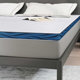  Nadmadrac Bijelo 200 x 200 cm Žakar tkanina | shoptok.hr