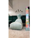 The Brooklyn Kids Mentolno zelena otroška vreča za sedenje Funny Bunny – | Shoptok.si