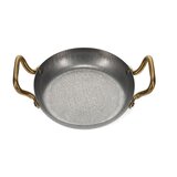BonBistro Servirni kovinski krožnik v srebrni barvi ø 18 cm Serve – Cene
