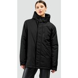 River Club Women's Thick Lined Water And Windproof Hooded Winter Black Coat & Parka Cijene