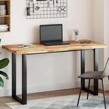 vidaXL Stolna ploča 140x60x4 cm pravokutna od masivnog drva bagrema | shoptok.hr