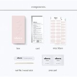 OHORA Gel Nail Sticker N Cream Light Naljepnice za nokte nijansa NB-089 1 kom | shoptok.hr