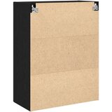  Zidni Ormar s Staklenim Vrata Crni Hrast 69 5x34x90 cm | shoptok.hr