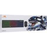 Baracuda Orca BGC-011 komplet tipkovnica i miš, crni | shoptok.hr