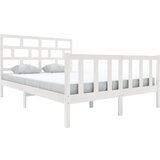 Furnova Posteljni okvir bel iz borovine 160x200 cm, (21939058) | Shoptok.si