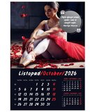  KALENDAR "ZRNCE MUDROSTI 2026" 13 LISTOVA, SPIRALA | Shoptok.si