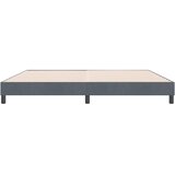 Okvir kreveta bez madraca tamno sivi 180x210 cm baršun | shoptok.hr