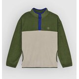 Element Abenaki Polar Kids Half-Zip Fleece Sweater bronze green Cene