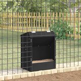  Hranilica za zečeve Crna 64.5 x 25.5 x 45.5 cm | shoptok.hr