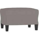  Kavč trosed s stolčkom za noge taupe 180 cm blago | Shoptok.si