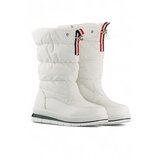 primohurt Women's white high snow boots, insulated winter boots with a drawstring | shoptok.hr