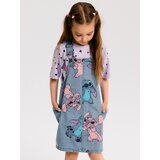 Sinsay Haljina s tregerima od trapera Stitch | shoptok.hr