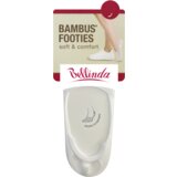Bellinda BAMBOO FOOTIE SOCKS - Bamboo very low women's socks - white | Shoptok.si