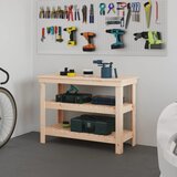  Radni stol 110,5 x 50 x 80 cm od masivne borovine | shoptok.hr