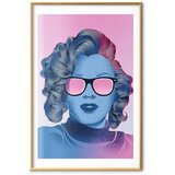  Plakat - Norma Jeane 29.7x42 Zlatni okvir s margom | shoptok.hr