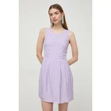 Armani Exchange Obleka vijolična barva, 3DYA66 YN9RZ