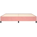  Okvir za krevet bez madraca ružičasti 200x200 cm baršunasti | shoptok.hr