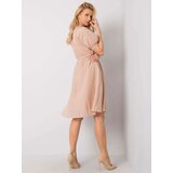RUE PARIS Dress-217-SK-25663.02-beige | shoptok.hr