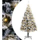  Umjetno božićno drvce Bijelo 180 cm PVC i Čelik i Plastika | shoptok.hr