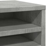  Organizator za pisalno mizo betonsko siv 36x26x29,5 cm inž. les, (21413961) | Shoptok.si
