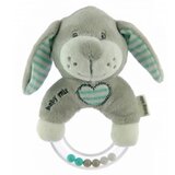  BabyMix pliš glasbena Sova – sivo-mentolna | Shoptok.si