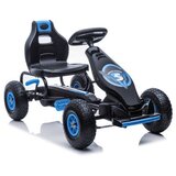 Lean_Toys Gokart na pedala G18 z guma kolesi Modra | Shoptok.si