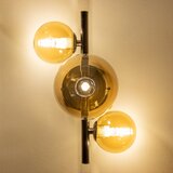  Brilagi - LED zidno svetlo MILLA 3xG9/3W/230V crni hrom/zlatna | Eponuda.com