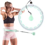  Hhw06 zeleni hula hoop s utegom + brojač hms | shoptok.hr