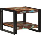 vidaXL Kava miza Multicolor 50x50x38 cm masivni les obnovljen, (21752372) Cene