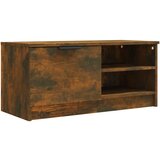 Maison Chic TV omarica - TV stojalo - Televizijska omarica dimljeni hrast 80x35x36,5 cm konstruiran les, (21699338) Cene