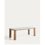 Kave Home Kovinska vrtna miza 100x233 cm Livorno – | Shoptok.si