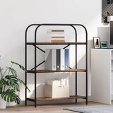 vidaXL Polica Staro drvo 80 x 30 x 109 cm Konstruirano drvo Cijene